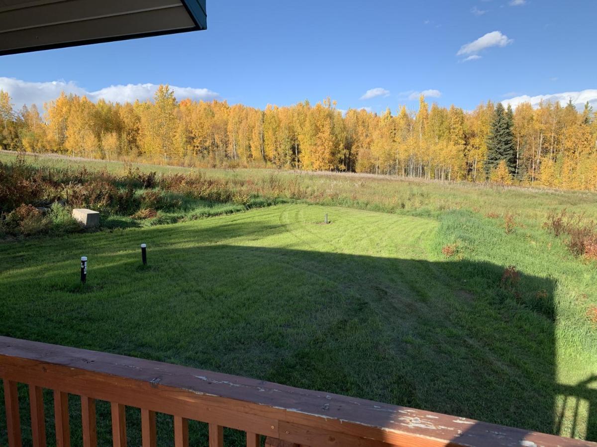 Secluded Log Cabin, 30 Min From Chena Hot Springs Pleasant Valley Bagian luar foto