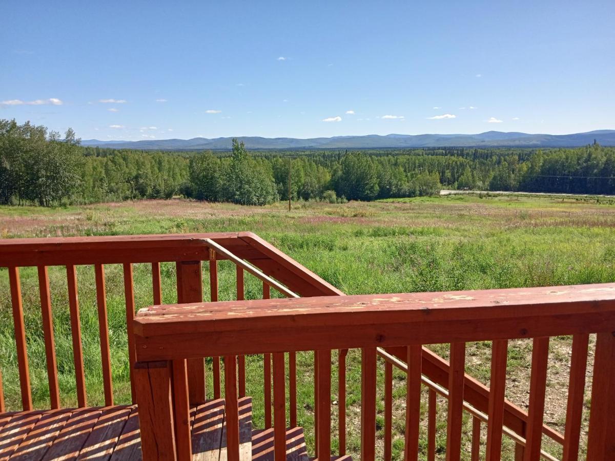 Secluded Log Cabin, 30 Min From Chena Hot Springs Pleasant Valley Bagian luar foto