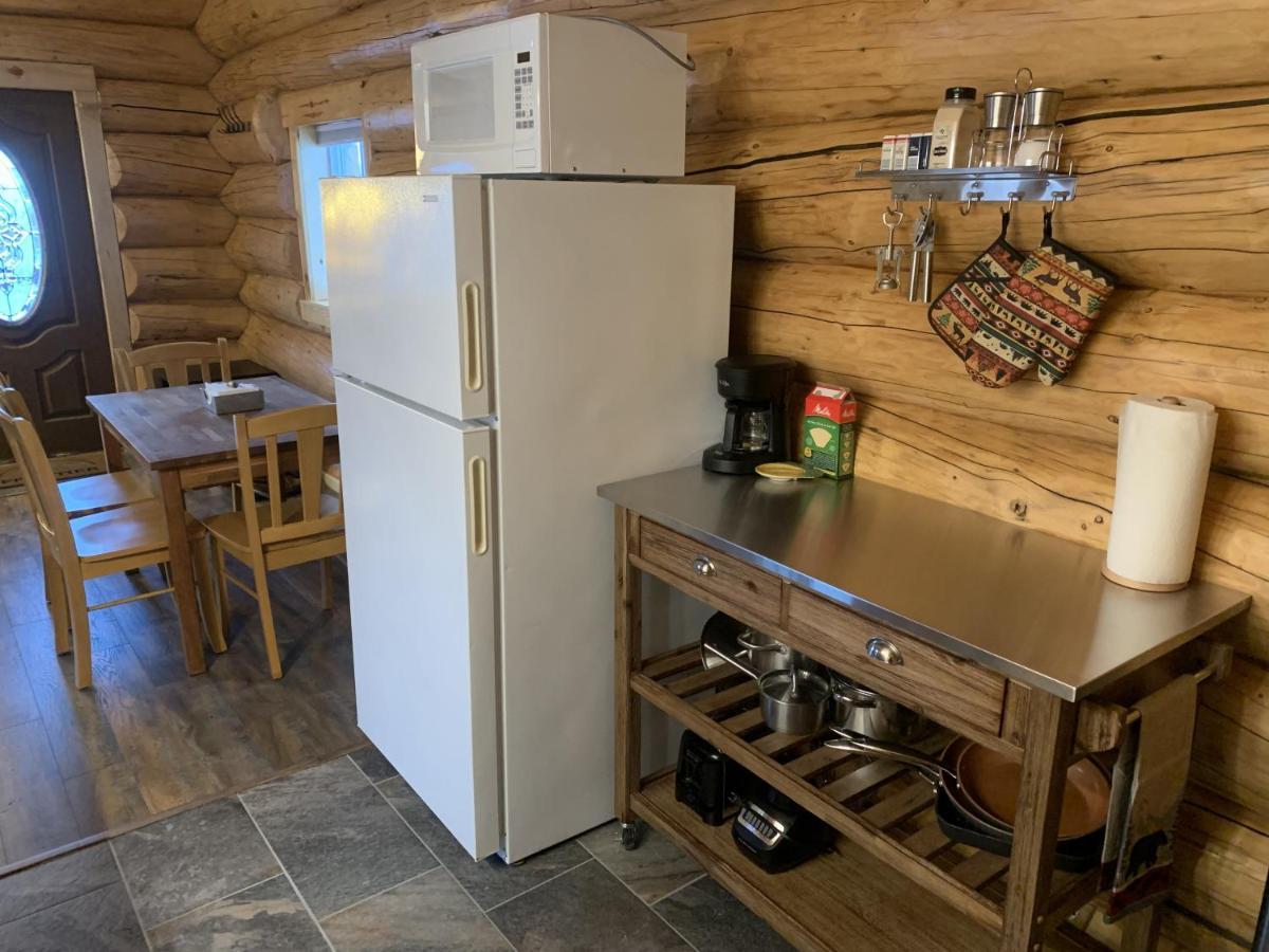 Secluded Log Cabin, 30 Min From Chena Hot Springs Pleasant Valley Bagian luar foto